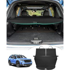 Powerty Cargo Cover for 2023-2025 Honda Pilot Accessories Trunk Cargo Cover NEW